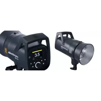 Fotostuudio välklamp Elinchrom 20737.2 522 Ws Must AC 100–240V