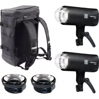Stuudiovälise välgu komplekt Elinchrom THREE DUAL — 2 välku (mudel 20942.2)