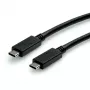 USB-kaabel VALUE 11.99.9057 USB 3.2 Gen 2 0,5 m USB-C Must