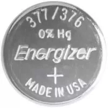 Ühekordne patarei Energizer 377/376 hõbeoksiid 1,55 V, 1 tk