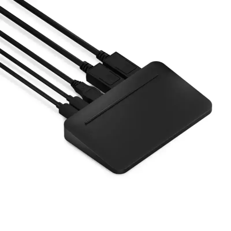 USB-C Hub Brydge Stone Lite — HDMI, USB‑A 2.0, USB‑C (USB 3.2 Gen 1), Must, 134.9×82×20.1 mm