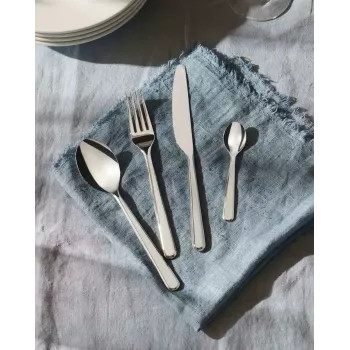 Kööginugade komplekt ALESSI BG02S24 — lauanoad ja kahvlid, roostevaba teras