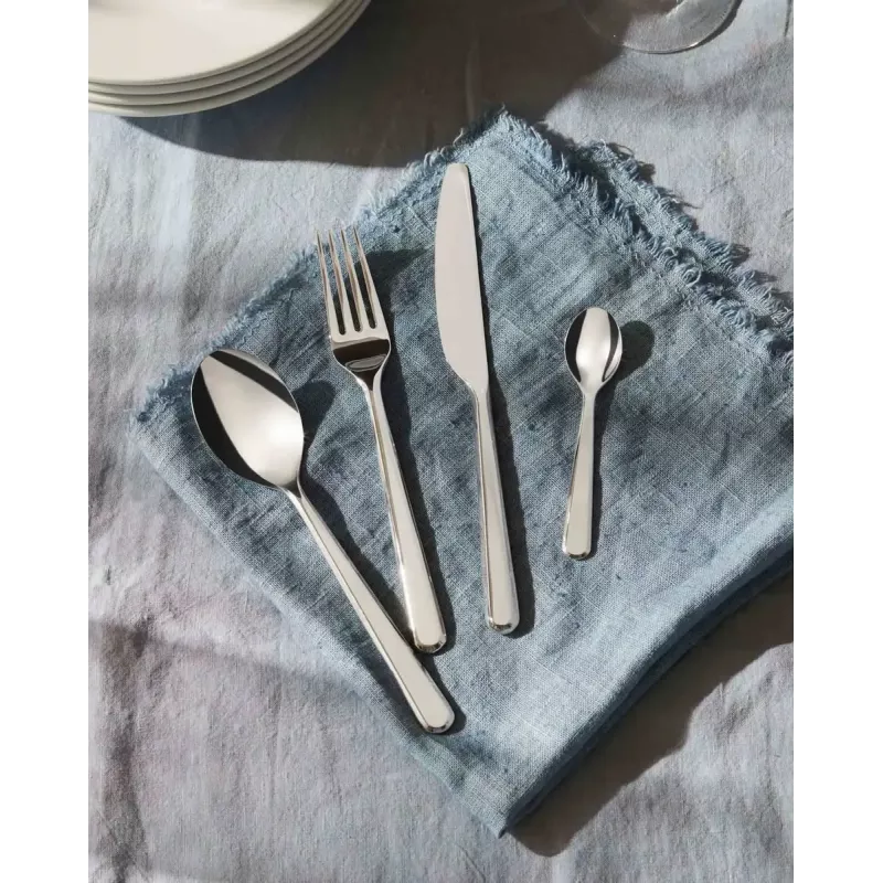 Kööginugade komplekt ALESSI BG02S24 — lauanoad ja kahvlid, roostevaba teras