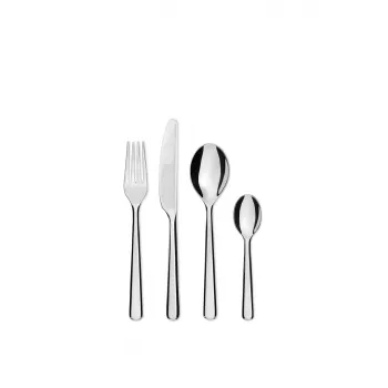 Kööginugade komplekt ALESSI BG02S24 — lauanoad ja kahvlid, roostevaba teras