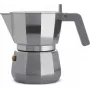 Espresso moka pot ALESSI DC06/3 hõbedane — pliidipealne 3 tassi mahutavusega