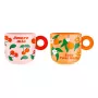 Tassikomplekt BIALETTI PFRUIT004 — 2-osaline universaalne tassikomplekt, mitmevärviline
