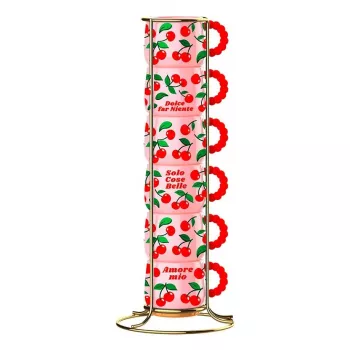 Tassikomplekt BIALETTI PFRUIT007 — 6-osaline universaalsete tasside komplekt, mitmevärviline
