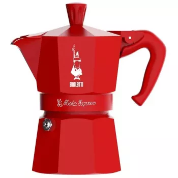 Pliidikohvimasin BIALETTI Moka Express 1TZ 1 tass punane