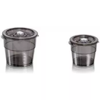 Toiduhoidmiskonteiner Magic Vac ACO1005 Ümmargune Hall Läbipaistev 100°C