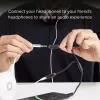 Audio stereokaabel SBS Audio 3,5 mm pesa ja jaoturiga
