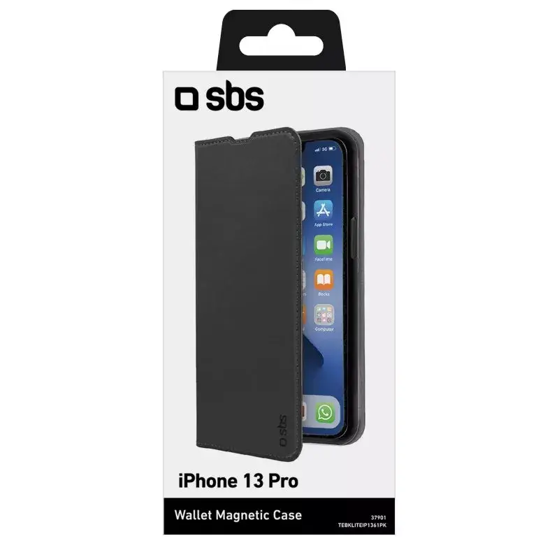 Raamat-tüüpi ümbris SBS TEBKLITEIP1361PK iPhone 13 Pro jaoks