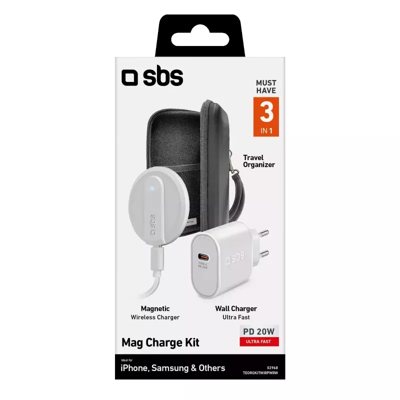 Kaasaskantav laadija SBS Always on Charge KIT 10000mAh
