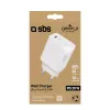 Mobiilseadme laadija SBS GRETR1CPD20W Universal Valge AC-kiirlaadimine