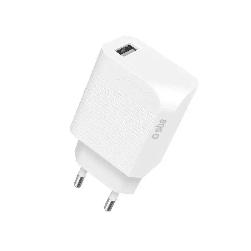 Mobiilseadme laadija SBS GRETR1USB18W Universal Valge AC kiirlaadimine