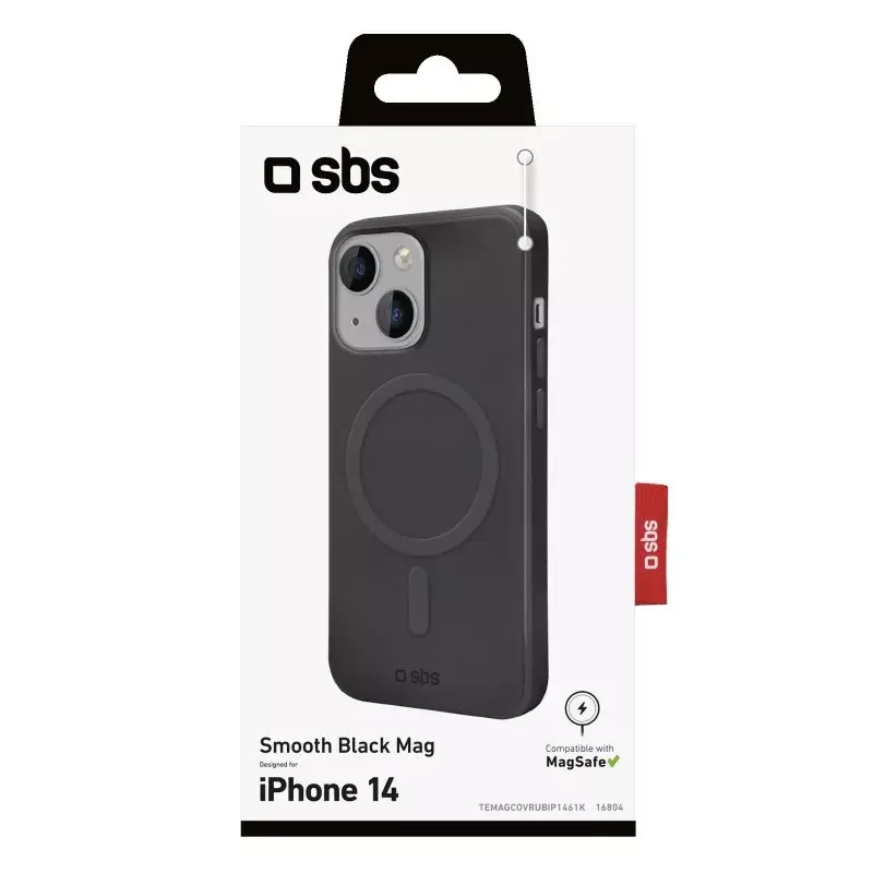 Cover SBS TEMAGCOVRUBIP1461K iPhone 14 jaoks 15,5 cm must