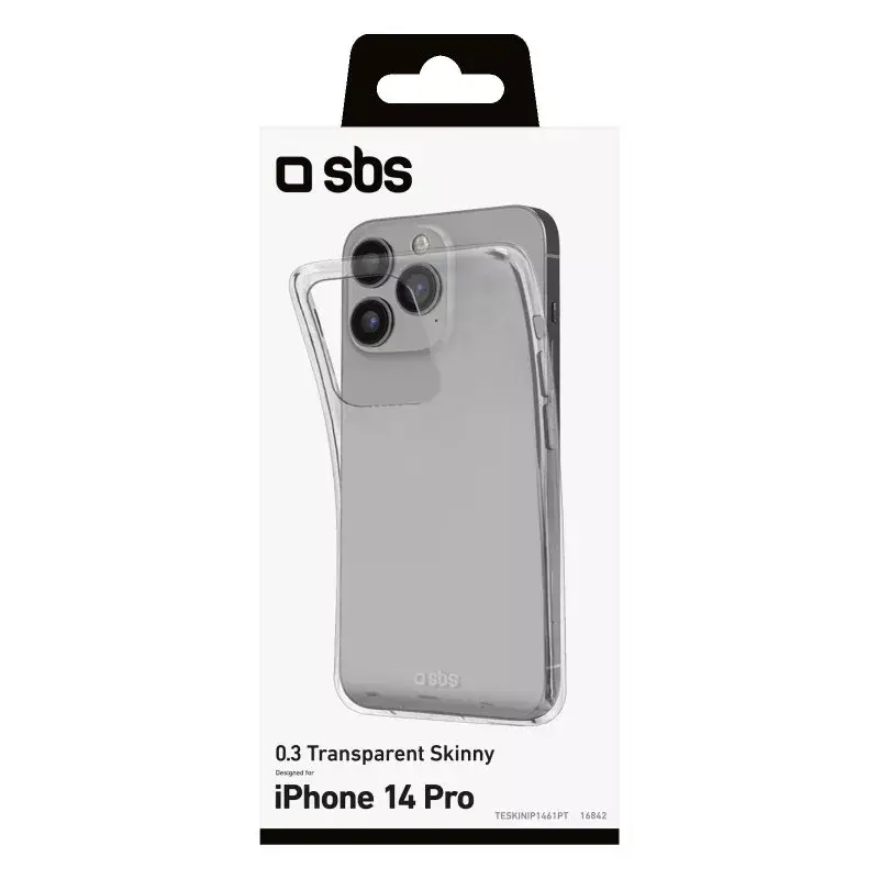 SBS TESKINIP1461PT ümbris iPhone 14 Pro'le 15,5 cm Läbipaistev