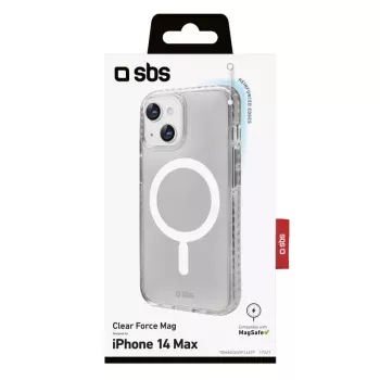 Katteümbris SBS TEMAGCOVIP1467T iPhone 14 Plus 17 cm läbipaistev