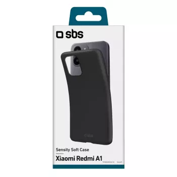 Cover SBS Sensity Xiaomi Redmi A1 16.6 cm Must
