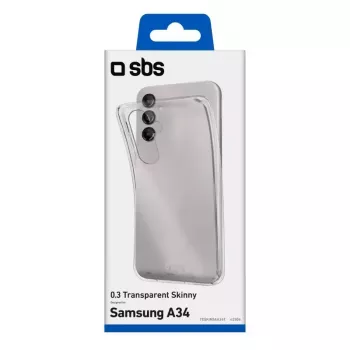 Ümbris SBS Galaxy A34 16,8 cm läbipaistev monokroomne