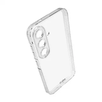 Telefonikate SBS Samsung Galaxy S25 jaoks — TEEX2SAS25, läbipaistev, sobib 15,8 cm (6,2 tolli) ekraanile