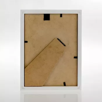 Ühe pildiga pildiraam ZEP Vivan 3 V33573 puit valge 13x18 cm