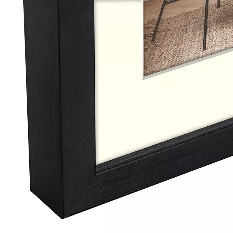 Üksik pildiraam ZEP V4568B Must Puit 170x220 mm