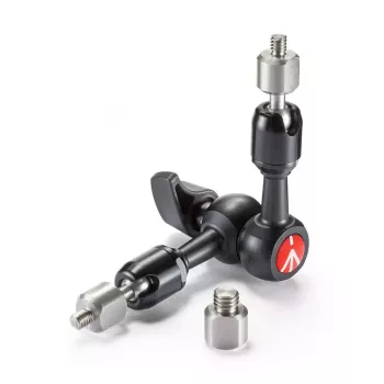 Statiivi tarvik Manfrotto 244MICRO — Alumiinium/teras, 150 mm pikkus, 3 kg kandevõime, must