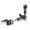 Statiivi tarvik Manfrotto 244MICROKIT — must, 1/4-tolline ühenduskeere, 3 kg maks koormus