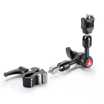 Statiivi tarvik Manfrotto 244MICROKIT — must, 1/4-tolline ühenduskeere, 3 kg maks koormus