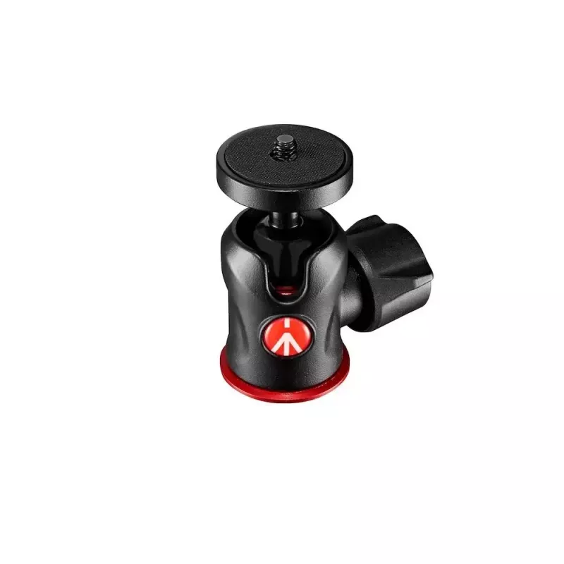 Statiivipea Manfrotto 492 Centre Ball Head Must Punane 1/4 tolli