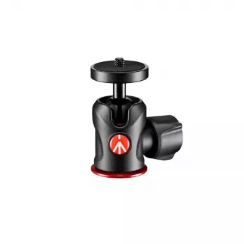 Statiivipea Manfrotto 492 Centre Ball Head Must Punane 1/4 tolli
