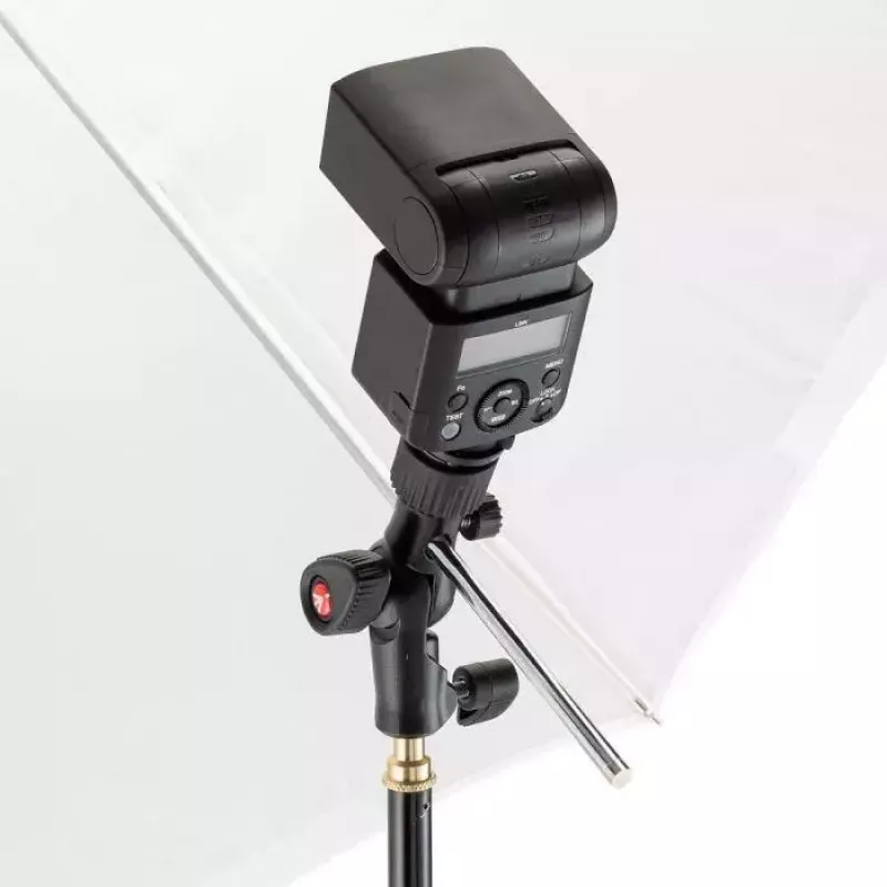 Manfrotto MLH1HS-2 külmkinga kallutuspea valgusliigendiga ja vihmavarjuhoidikuga
