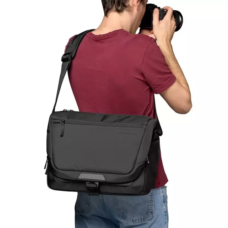 Messenger case Manfrotto MB MA3-M-M Must Universaalne Õlarihm