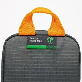 Lowepro GearUp Pouch Mini rahakott nailon polüester ripstop hall oranž