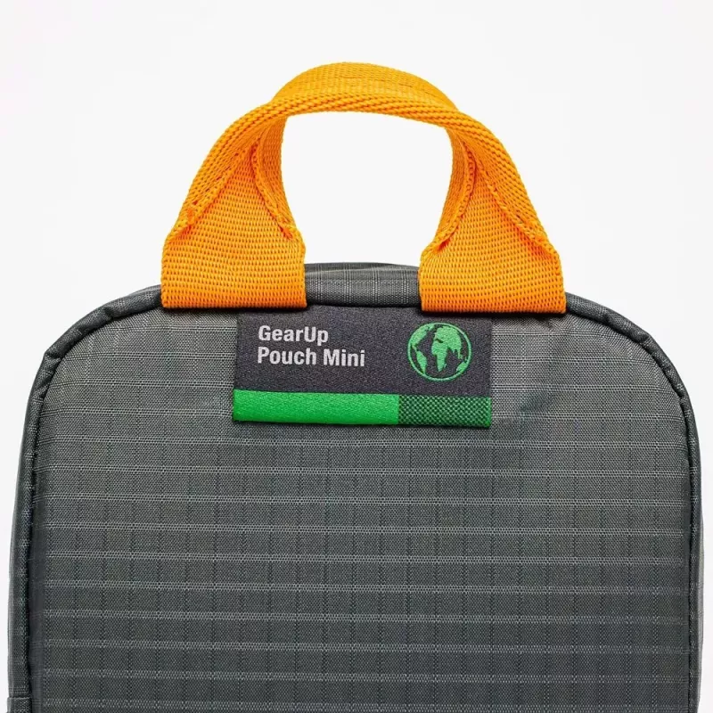 Lowepro GearUp Pouch Mini rahakott nailon polüester ripstop hall oranž