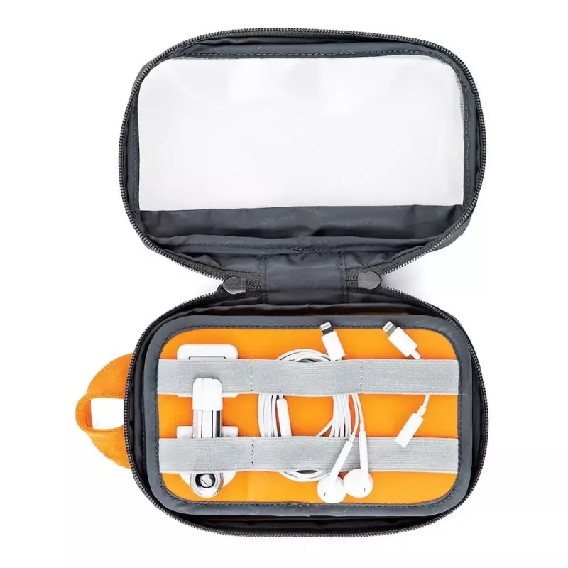Lowepro GearUp Pouch Mini rahakott nailon polüester ripstop hall oranž