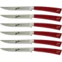 Steak Set 6-piece, Berkel Elegance Glossy Red — söögiriistade komplekt lihalõikuse serveerimiseks