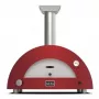 Pitsaahi Alfa Forni Moderno 2 Pizze Hybrid Antique Red – 2 pitsa mahutavus, hübriidkütus