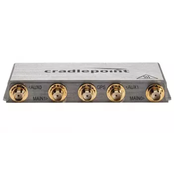 CradlePoint MC400 modem — mobiilimodem, ülesvoolu 5,76 Mbit/s, allavoolu 42,2 Mbit/s, 256‑QAM, hõbedane, 104 g