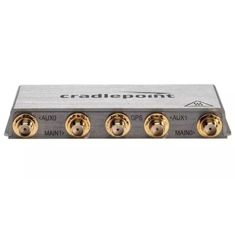 CradlePoint MC400 modem — mobiilimodem, ülesvoolu 5,76 Mbit/s, allavoolu 42,2 Mbit/s, 256‑QAM, hõbedane, 104 g