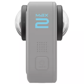 GoPro MAX2 objektiivi täienduskomplekt — vahetusobjektiivid (2 tk), paigaldustööriist, mikrokiudlapp, must, 25×25×12 mm