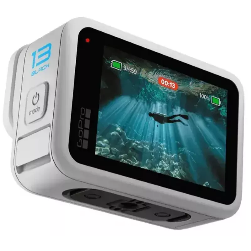 Action kaamera GoPro HERO13 Must — 5.3K Ultra HD, 27,6 MP CMOS, 240 fps, Wi‑Fi, GPS, sisseehitatud LCD, stereosalvestus