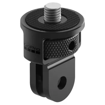 GoPro ¼-20 kinnitusadapter — universaalne 24×24×37 mm, must