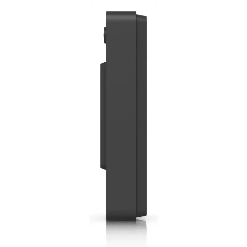 Doorbell UBIQUITI Doorbell Lite Must — juhtmega PoE videouksikell, 5 MP, 2560×1920, IPX5, metallist ja polükarbonaadist korpus