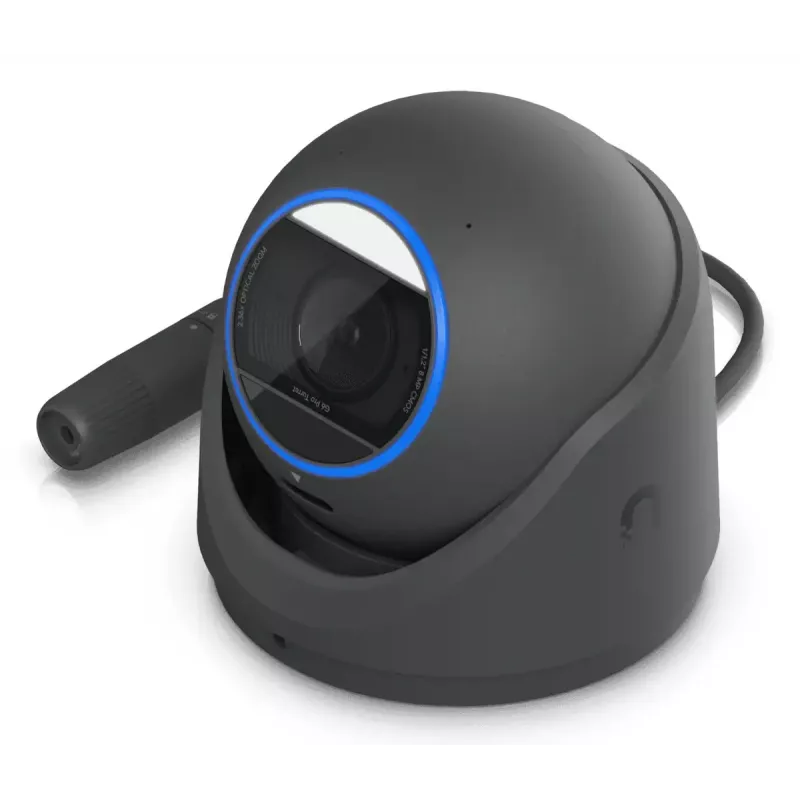 IP-turvakaamera UBIQUITI UVC-G6-Pro-Turret-B — 3840×2160, 1/1.2 tolli CMOS, 2.36× optiline suum, PoE+, lagi/seinale, sise-/välistingimustesse