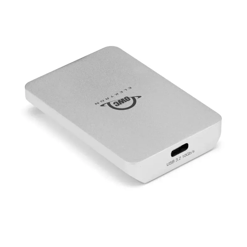 SSD-korpus OWC Envoy Pro Elektron Silver M.2, USB-C, 10 Gbit/s, 1 TB (paigaldatud)