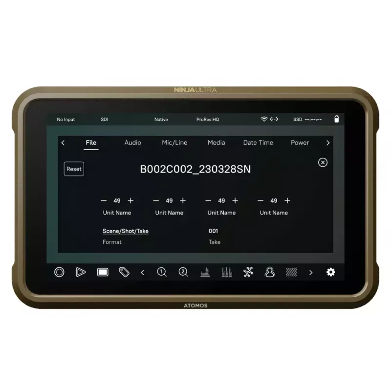 Monitor Atomos Ninja ULTRA 13,2 cm 1920 x 1080 puuteekraan