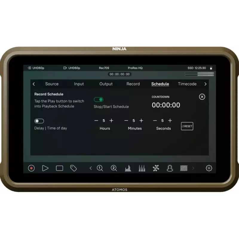 Monitor Atomos Ninja ULTRA 13,2 cm 1920 x 1080 puuteekraan