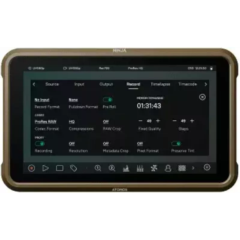 Monitor Atomos Ninja ULTRA 13,2 cm 1920 x 1080 puuteekraan