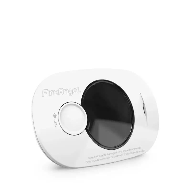 Gaasiandur FireAngel FA3322-EUX10 — süsinikmonooksiid (CO), elektrokeemiline, LCD, patarei 3 V, ABS-korpus